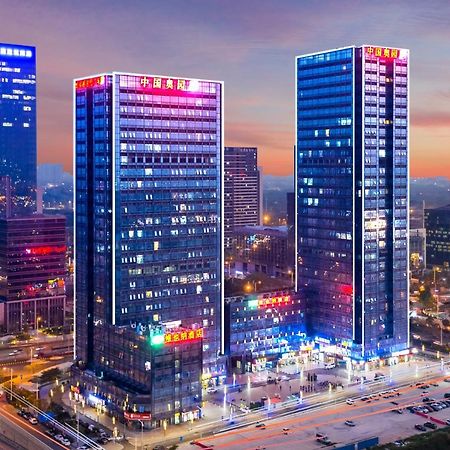 April Fair Duplex Apartment Guangzhou South Railway Station Ao Yuan Yue Shi Dai Branch Экстерьер фото