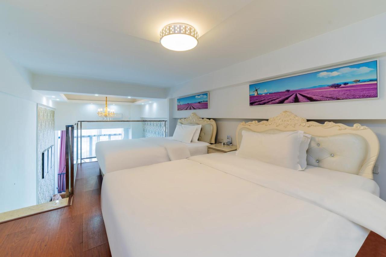 April Fair Duplex Apartment Guangzhou South Railway Station Ao Yuan Yue Shi Dai Branch Экстерьер фото