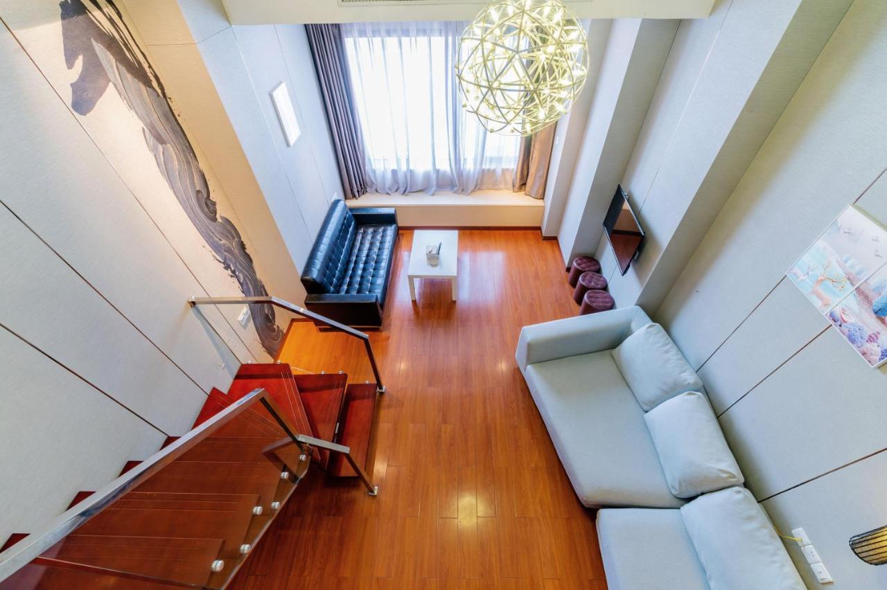 April Fair Duplex Apartment Guangzhou South Railway Station Ao Yuan Yue Shi Dai Branch Экстерьер фото
