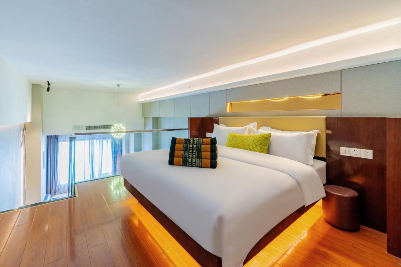 April Fair Duplex Apartment Guangzhou South Railway Station Ao Yuan Yue Shi Dai Branch Экстерьер фото