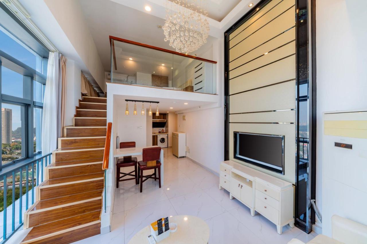 April Fair Duplex Apartment Guangzhou South Railway Station Ao Yuan Yue Shi Dai Branch Экстерьер фото