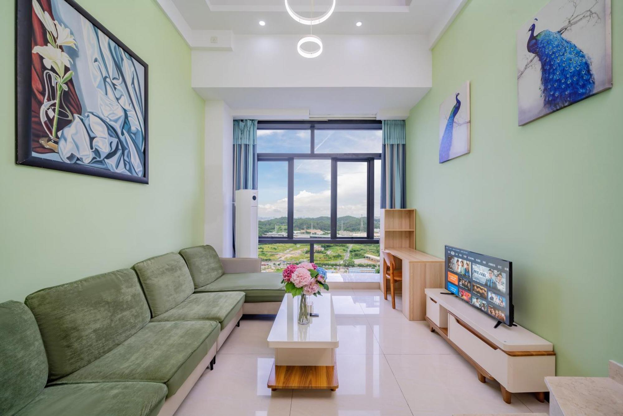 April Fair Duplex Apartment Guangzhou South Railway Station Ao Yuan Yue Shi Dai Branch Экстерьер фото