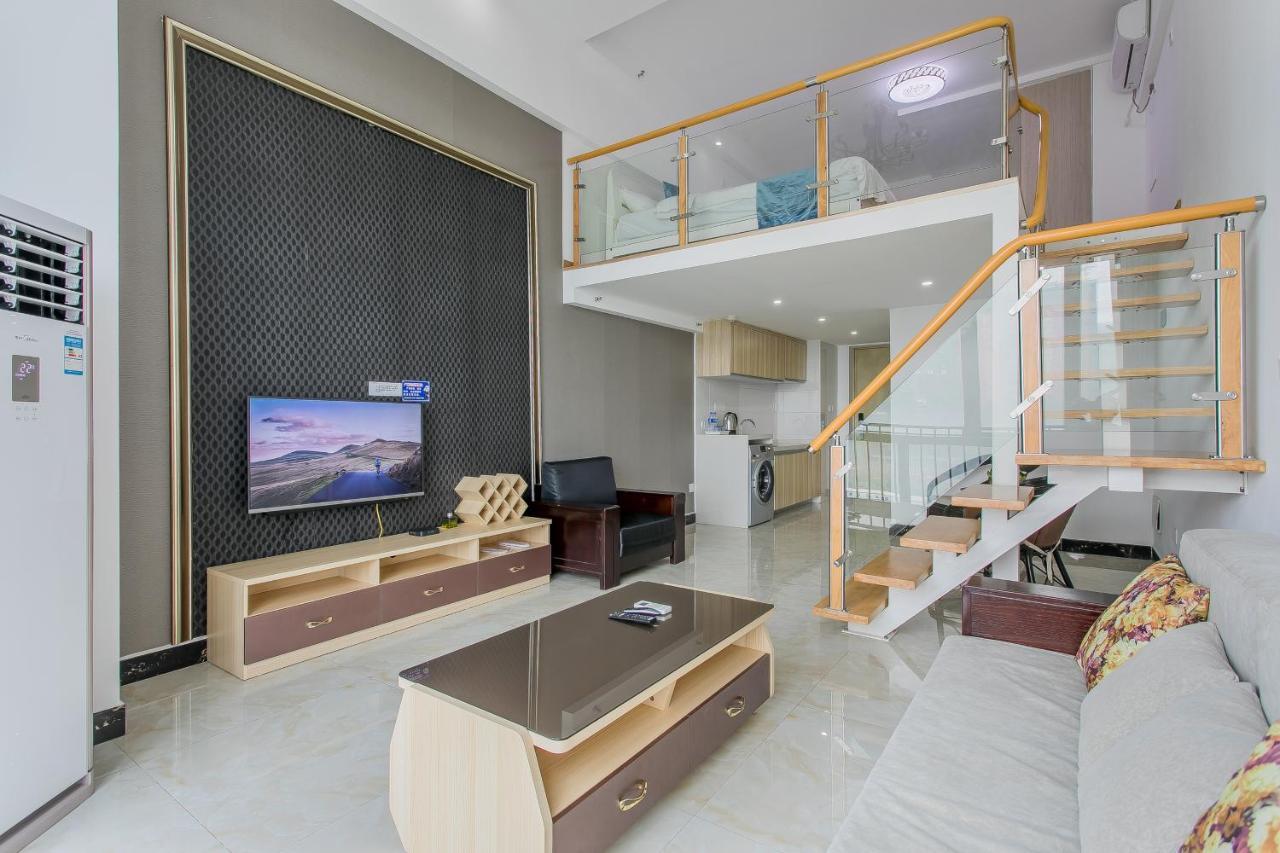 April Fair Duplex Apartment Guangzhou South Railway Station Ao Yuan Yue Shi Dai Branch Экстерьер фото
