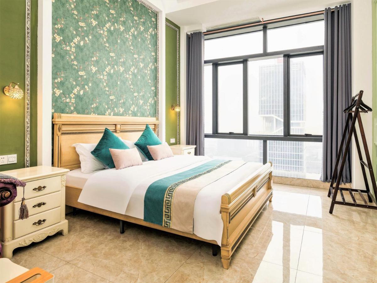 April Fair Duplex Apartment Guangzhou South Railway Station Ao Yuan Yue Shi Dai Branch Экстерьер фото