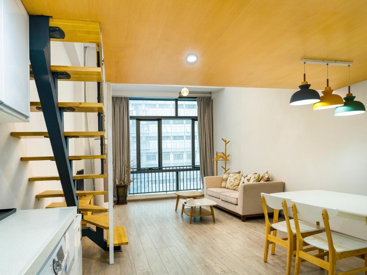 April Fair Duplex Apartment Guangzhou South Railway Station Ao Yuan Yue Shi Dai Branch Экстерьер фото