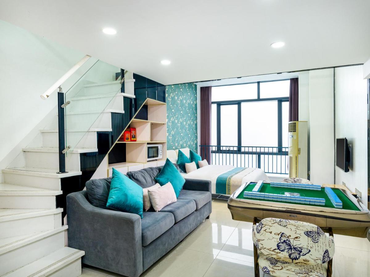 April Fair Duplex Apartment Guangzhou South Railway Station Ao Yuan Yue Shi Dai Branch Экстерьер фото